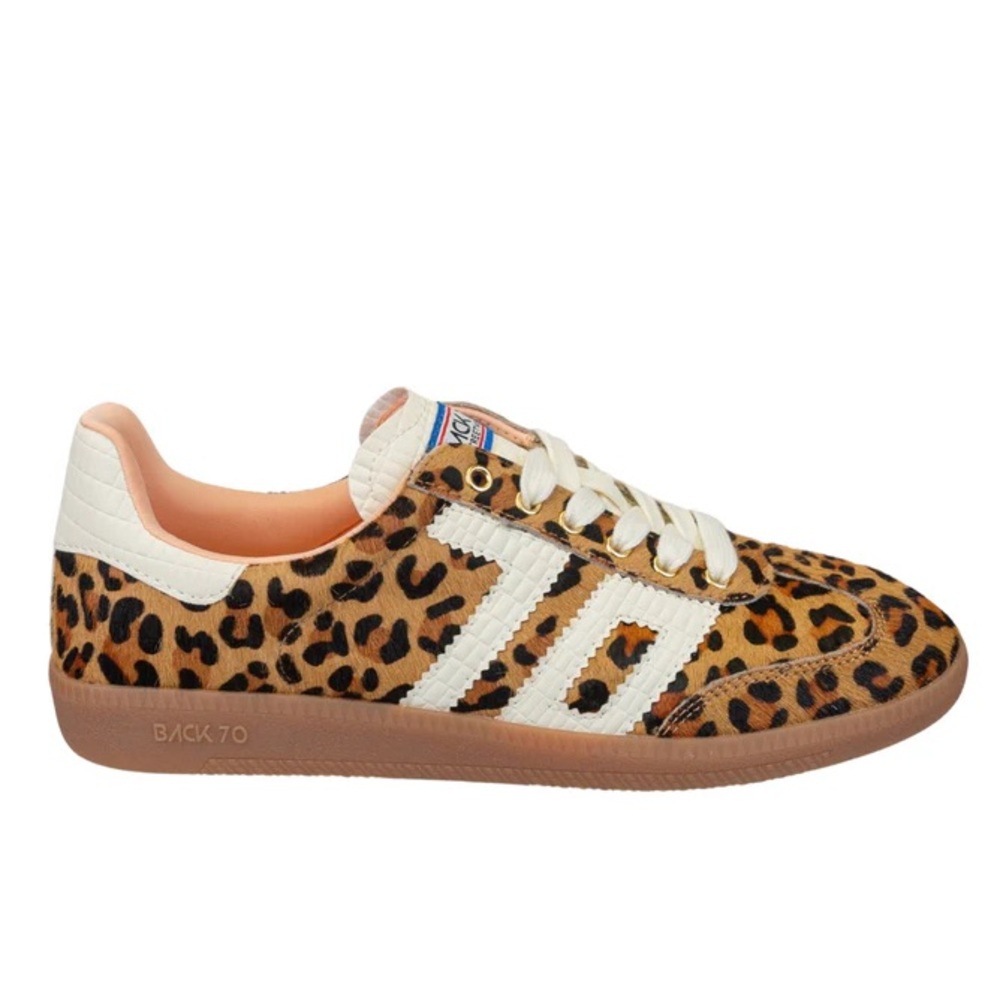 Back 70 Leopard Haircalf Sneakers